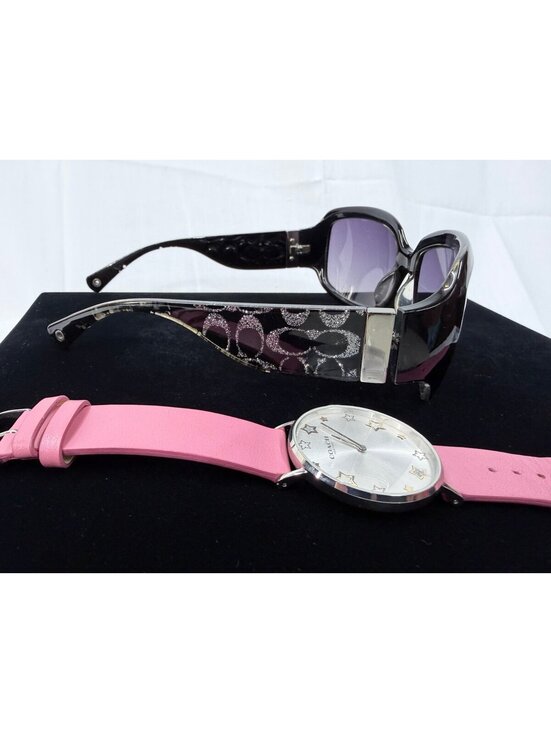 Coach bundle- glasses + Watch Coach Sunglasses CHRISTIANA main image 5